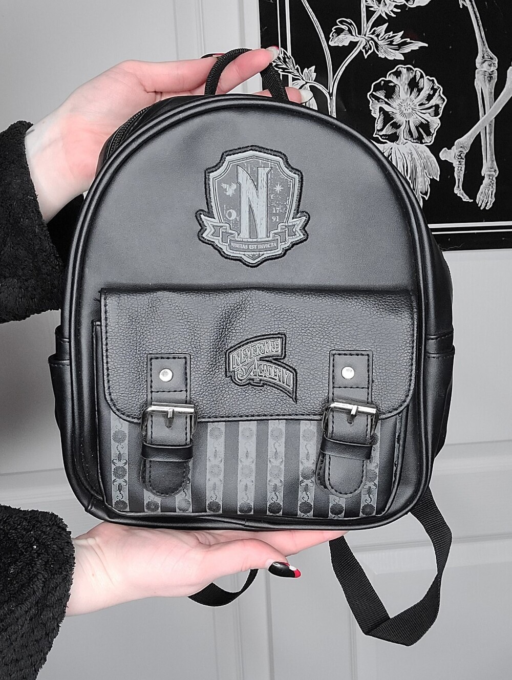 Nevermore Academy Wednesday Mini Backpack